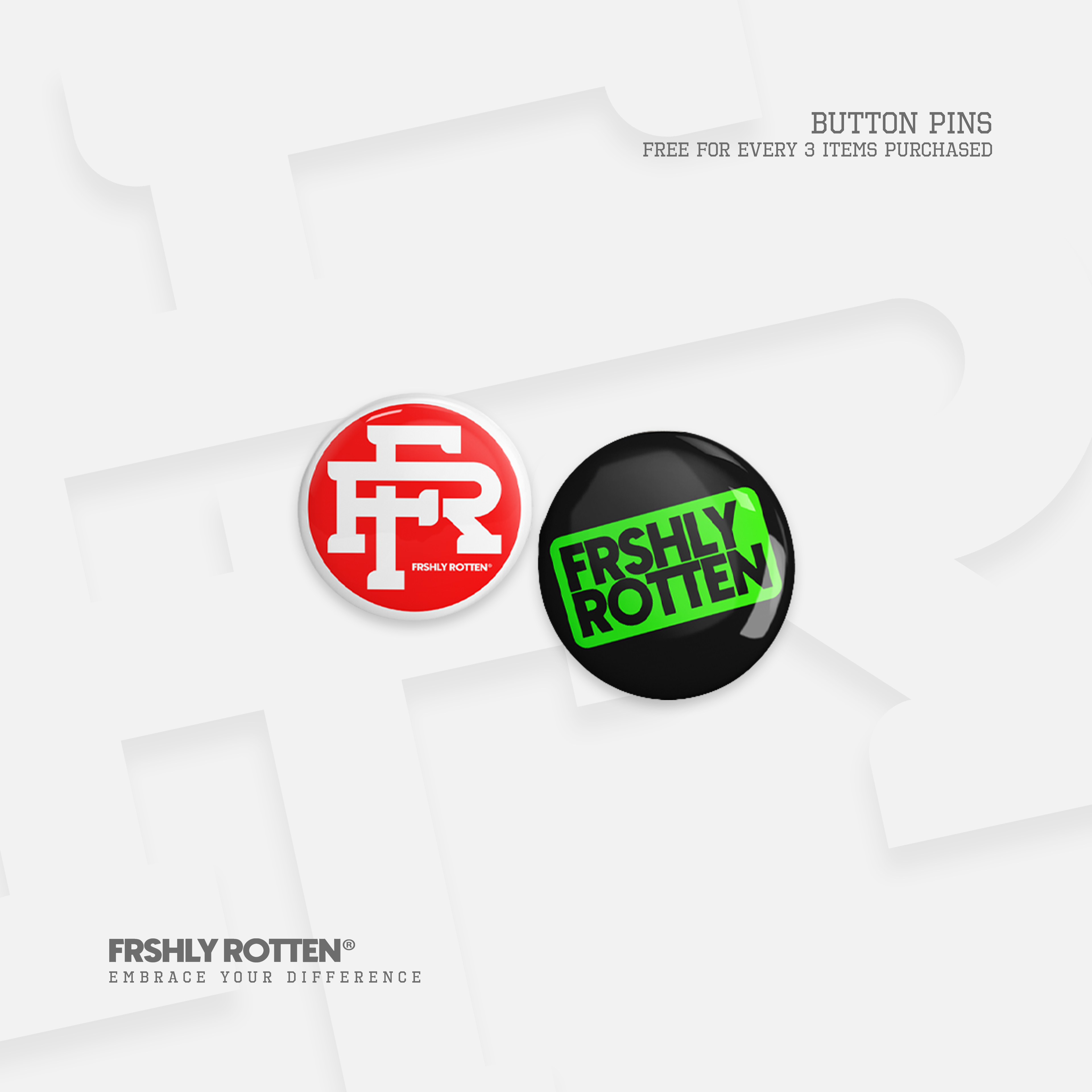 BUTTON PINS